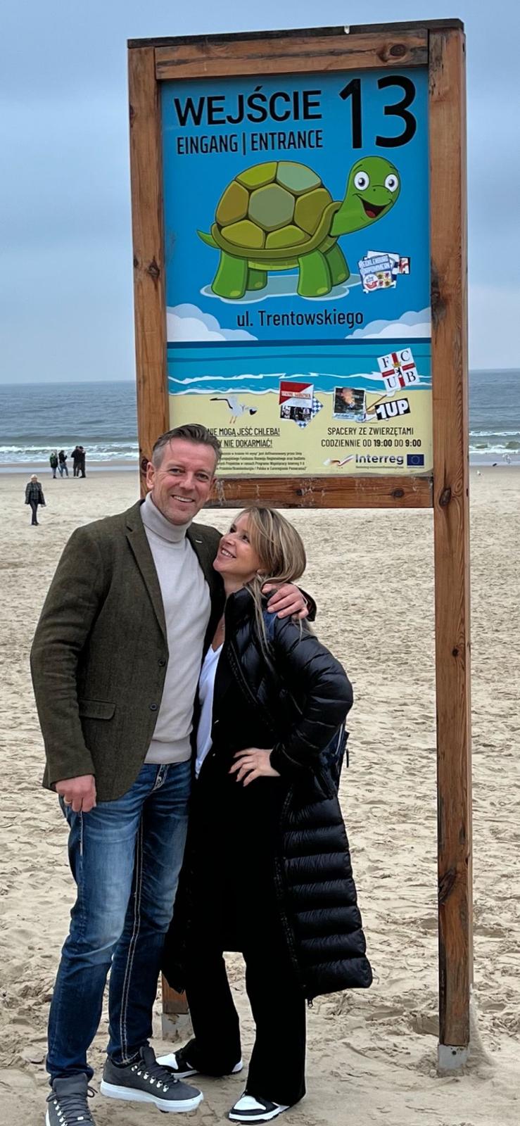Oliver Rautmann mit Partnerin – ein echter Familienbetrieb